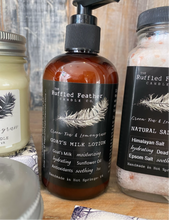 Load image into Gallery viewer, Green Tea & Lemongrass Goat Milk Lotion - by The Ruffled Feather