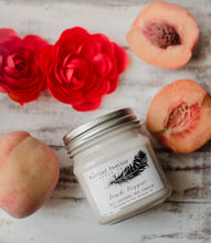 Load image into Gallery viewer, Peach Poppies Natural Sugar Scrub - by The Ruffled Feather