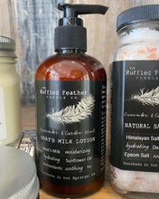 Load image into Gallery viewer, Cucumber & Garden Mint Goat Milk Lotion - by The Ruffled Feather