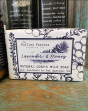Load image into Gallery viewer, Lavender & Honey Natural Sugar Scrub - by The Ruffled Feather