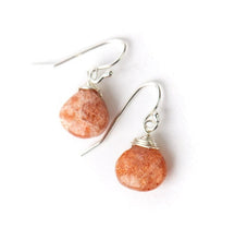 Load image into Gallery viewer, Sunstone Earrings