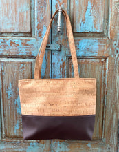 Load image into Gallery viewer, Natural Cork Tote Bag