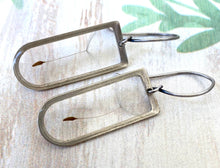 Load image into Gallery viewer, Silver Botanical Earrings