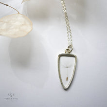 Load image into Gallery viewer, Silver Botanical Necklace- Large Arrowhead