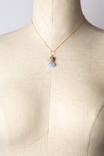 Load image into Gallery viewer, Blue Lace Agate, Pearl, Jasper, and Czech Glass Necklace