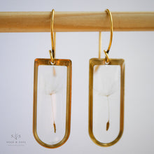 Load image into Gallery viewer, Gold Botanical Earrings