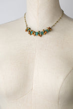 Load image into Gallery viewer, Gemstone Cluster Necklace - Agate, Cat's Eye, Amazonite, Pearl
