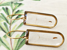 Load image into Gallery viewer, Gold Botanical Earrings