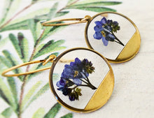 Load image into Gallery viewer, Gold Botanical Earrings