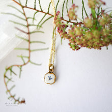 Load image into Gallery viewer, Small Heirloom Square Necklace