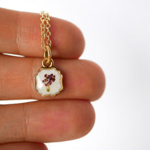 Load image into Gallery viewer, Small Heirloom Square Necklace