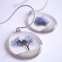 Load image into Gallery viewer, Silver Botanical Earrings
