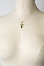 Load image into Gallery viewer, Chrysoprase and Cat's Eye Necklace