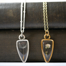 Load image into Gallery viewer, Gold Botanical Necklace - Small Arrowhead