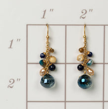 Load image into Gallery viewer, Gemstone, Crystal, & Pearl Earrings
