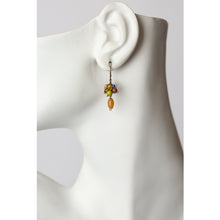 Load image into Gallery viewer, Jade, Czech Glass, Jasper Earrings