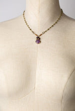 Load image into Gallery viewer, Garnet, Czech Glass Necklace