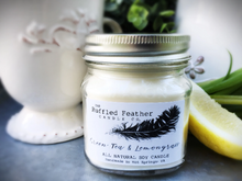 Load image into Gallery viewer, Green Tea & Lemongrass Soy Candle