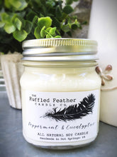 Load image into Gallery viewer, Peppermint & Eucalyptus, Soy Candle