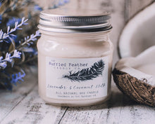 Load image into Gallery viewer, Lavender & Coconut Milk, Soy Candle