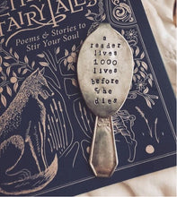 Load image into Gallery viewer, Up-cycled Silverware Bookmark
