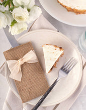 Load image into Gallery viewer, Cutlery Pouches - Cream Ribbon