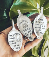 Load image into Gallery viewer, Up-cycled Silverware Bookmark