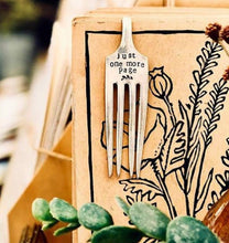 Load image into Gallery viewer, Up-cycled Silverware Bookmark