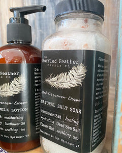 Mediterranean Escape Natural Salt Soak - by The Ruffled Feather