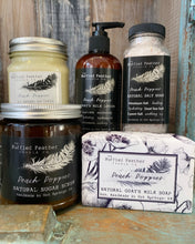 Load image into Gallery viewer, Peach Poppies Natural Salt Soak - by The Ruffled Feather
