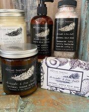 Load image into Gallery viewer, Avocado &amp; Sea Salt Natural Sugar Scrub - by The Ruffled Feather
