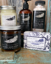 Load image into Gallery viewer, Green Tea &amp; Lemongrass Natural Salt Soak - by The Ruffled Feather
