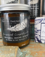 Load image into Gallery viewer, Sugared Grapefruit Natural Sugar Scrub - by The Ruffled Feather
