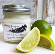 Load image into Gallery viewer, Lime &amp; Vanilla Soy Candle
