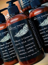 Load image into Gallery viewer, The Ruffled Feather Goat&#39;s Milk Lotion - Green Tea &amp; Lemongrass
