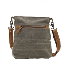 Load image into Gallery viewer, Up-Cycled Canvas, Genuine Leather, &amp; Natural Hair-On Leather Shoulder Bag/Cross-body Bag
