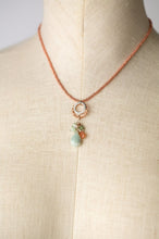 Load image into Gallery viewer, Sunstone, Amazonite, &amp; Czech Glass Necklace
