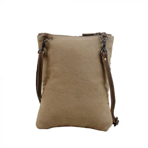 Genuine Leather & Natural Hair-On Shoulder Bag/Cross-body Bag