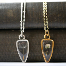 Load image into Gallery viewer, Gold Botanical Necklace - Small Arrowhead
