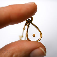 Load image into Gallery viewer, Gold Botanical Necklace - Small Teardrop
