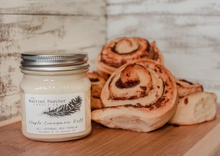 Load image into Gallery viewer, Maple Cinnamon Roll Soy Candle
