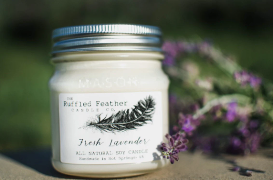 Fresh Lavender Soy Candle