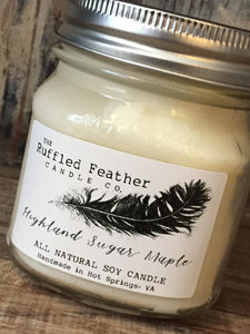 Highland Sugar Maple, Soy Candle