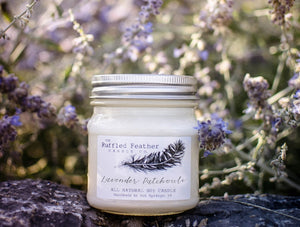 Lavender & Patchouli, Soy Candle