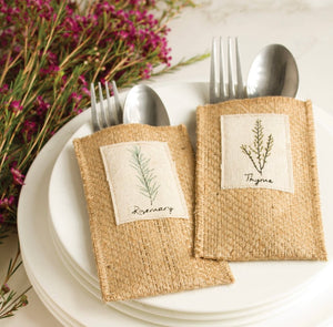 Cutlery Pouches - Herb Assortment