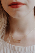 Load image into Gallery viewer, Gold Botanical Necklace - Bar
