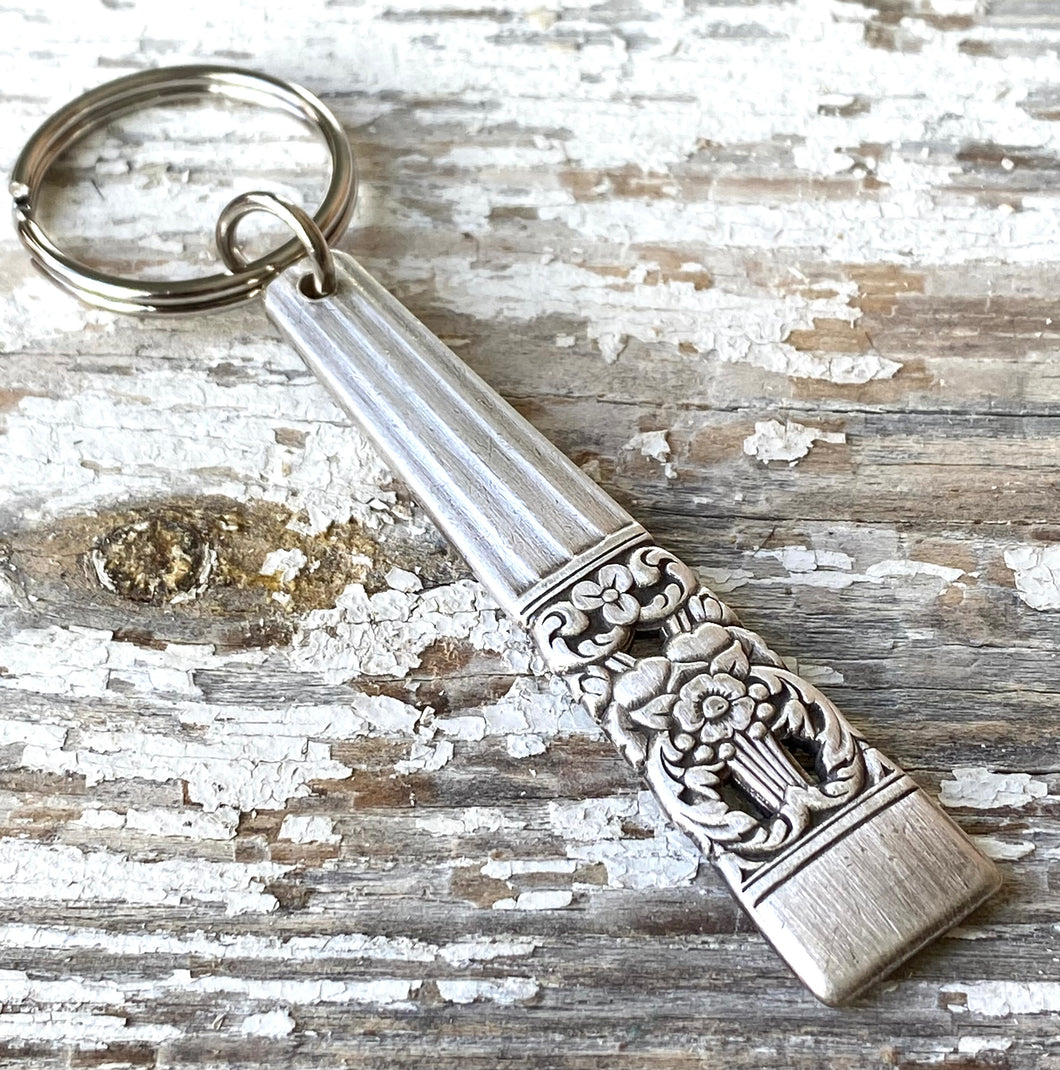 Up-cycled Silverware Handle Keychain