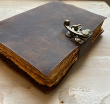 Load image into Gallery viewer, Handmade Leather Journal and Sketchbook

