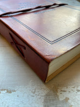 Load image into Gallery viewer, Handmade Leather Journal and Sketchbook - Eleanor Roosevelt
