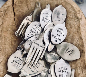 Up-cycled Silverware Bookmark